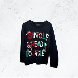 Christmas Sweater // Single & Ready to Jingle